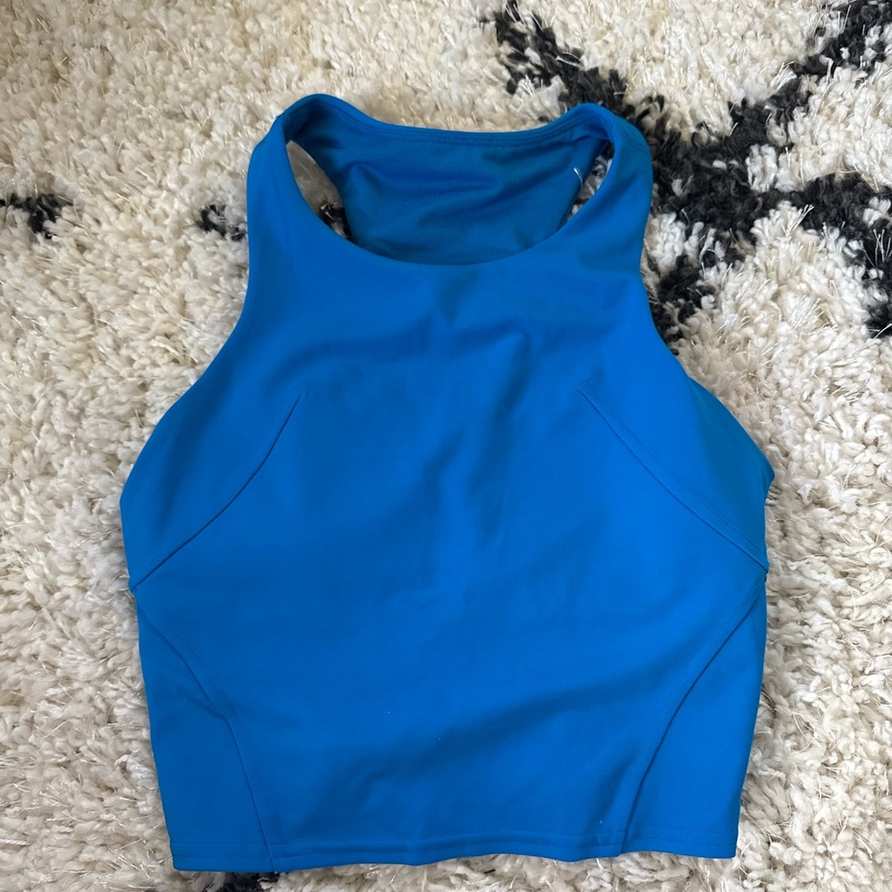 Lululemon blue workout top